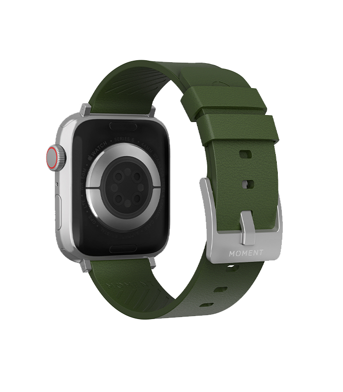 accessories-product-olive-strap-2 Everyday Leather Strap – Olive - Image 3